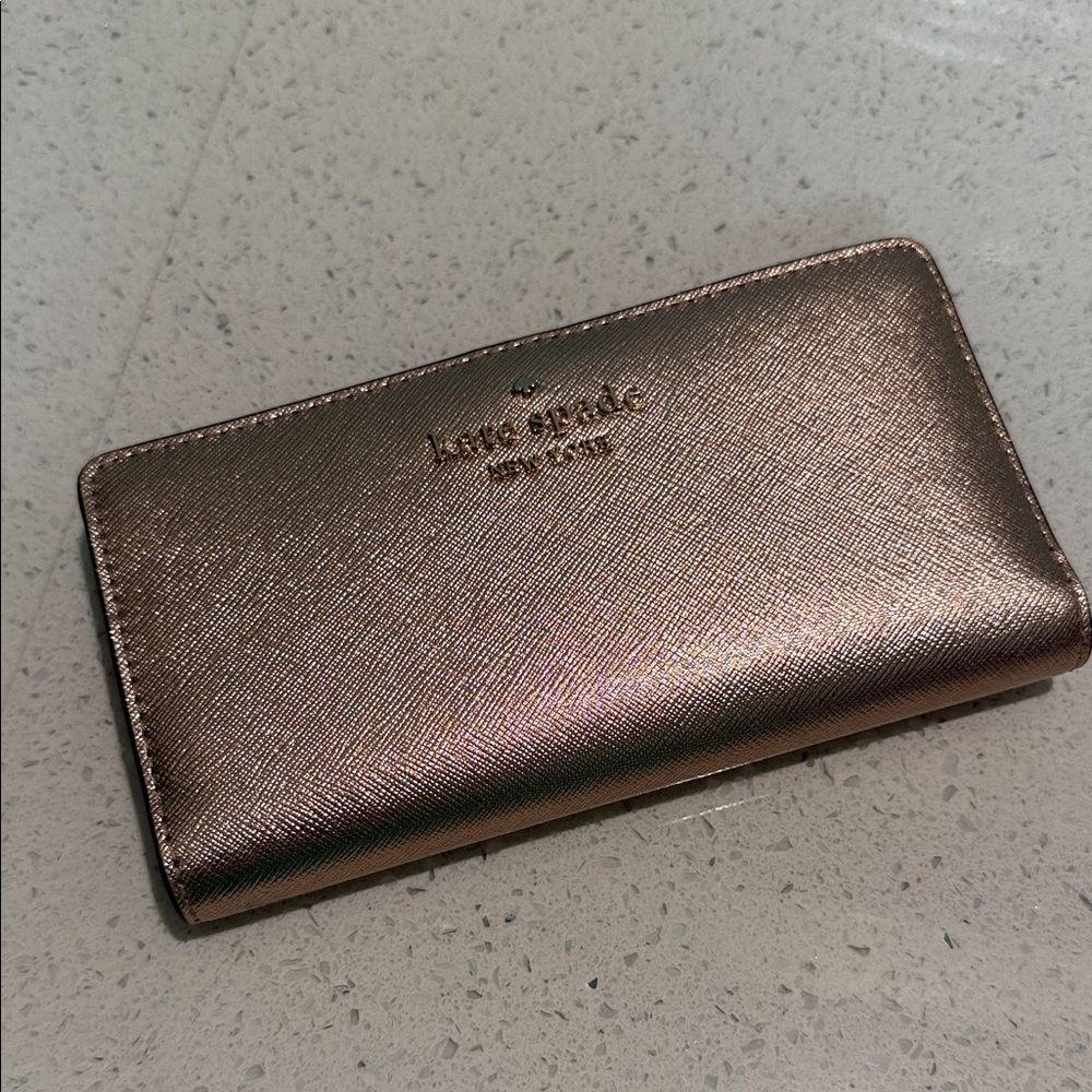 Kate Spade Rose Gold Wallet